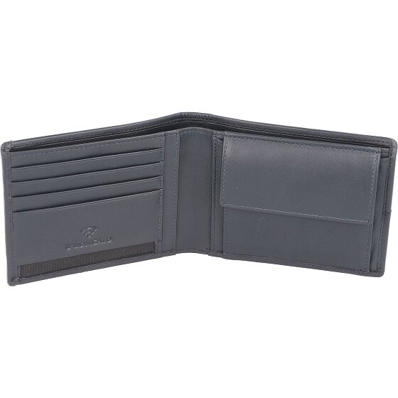 Roncato Argo Portfel Ochrona RFID Skórzany 12.5 cm