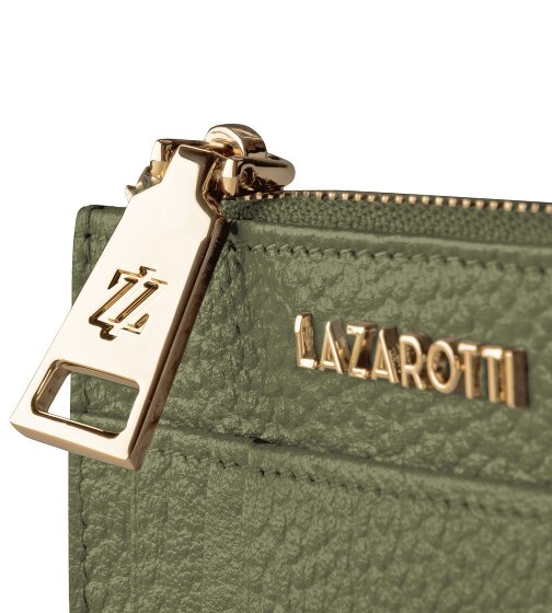 Lazarotti Skórzane etui na klucze Bologna Skórzane etui na klucze 11,5 cm z przegródką na przywieszkę powietrzną