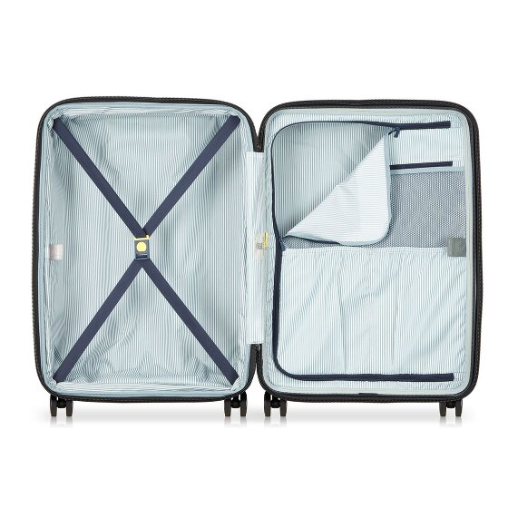Delsey Paris Longitude 4 kółka Walizka 69 cm z funkcją poszerzenia