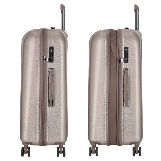 Polestream Moonrock 4 kółka Walizka L 78 cm z plisą rozprężną