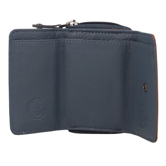Greenburry Nappa Portfel Ochrona RFID Skórzany 11 cm