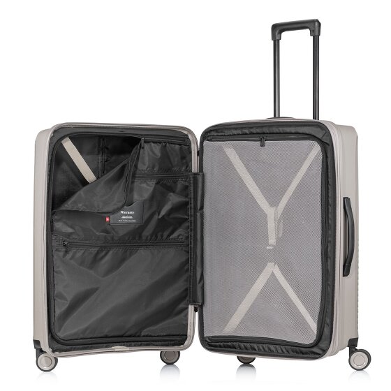 Pack Easy Jet 4 kółka Walizka 64 cm z plisą rozprężną