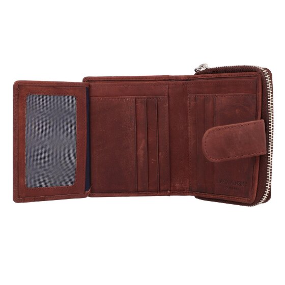 Jack Kinsky Aruba Portfel Skórzany 10 cm