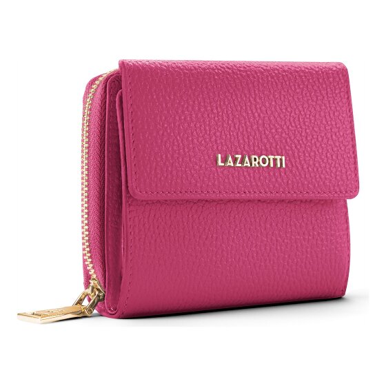 Lazarotti Portfel z skóry typu „zip-around” z Bolonii, 12 cm