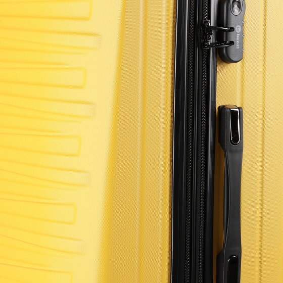 Benzi 5493 4 kółka Walizka M 66 cm z plisą rozprężną