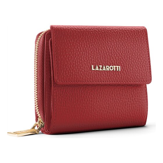 Lazarotti Portfel z skóry typu „zip-around” z Bolonii, 12 cm
