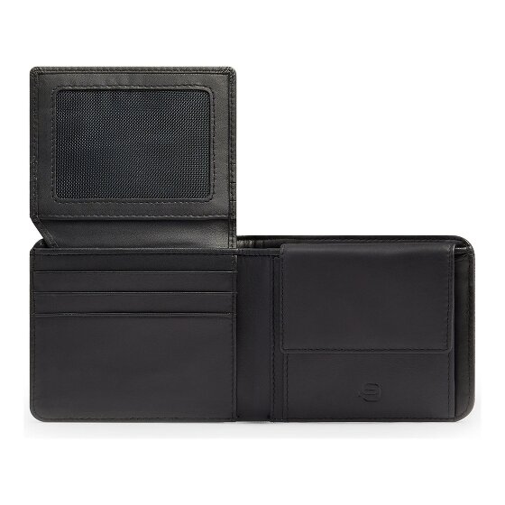 Piquadro Lyss Portfel Ochrona RFID Skóra 11 cm