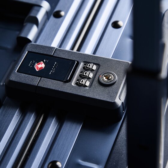 Aleon Wózek biznesowy 4-kołowy 50 cm Przegroda na laptopa