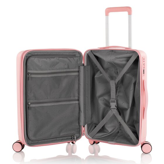 Heys Pastel 4 kółka Walizka kabinowy S 53 cm z plisą rozprężną