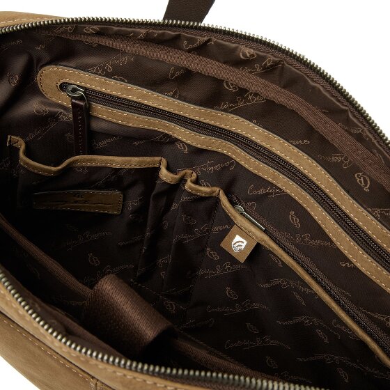 Castelijn & Beerens Veneto Teczka Ochrona RFID Skórzany 41 cm Komora na laptopa