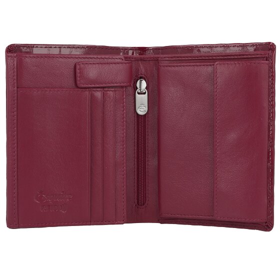 Esquire Nizza Portfel Ochrona RFID Skórzany 11 cm