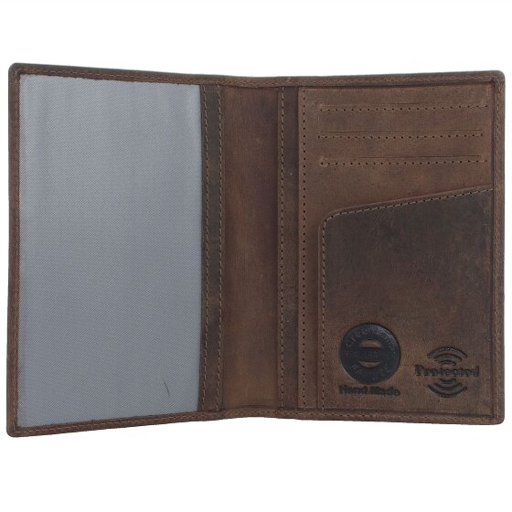 Greenland Nature Montenegro Passport Case RFID Leather 11 cm
