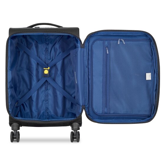 Delsey Paris Brochant 3 4 kółka Walizka kabinowy 55 cm z plisą rozprężną