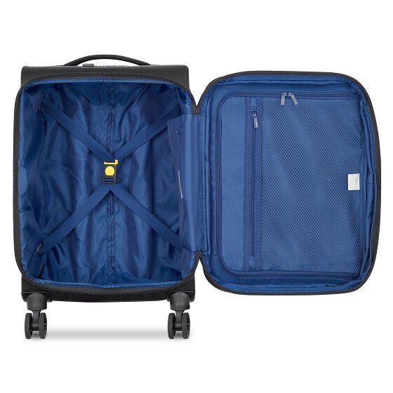 Delsey Paris Brochant 3 4 kółka Walizka kabinowy 55 cm z plisą rozprężną