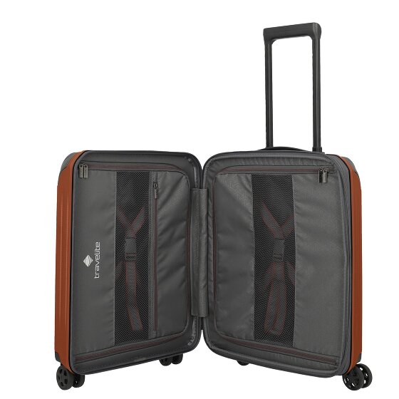 Travelite Dynamiic 4 kółka Walizka kabinowy 55 cm z plisą rozprężną