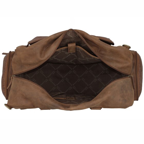 Greenland Nature Nature Weekender Travel Bag Leather 50 cm Laptop Compartment