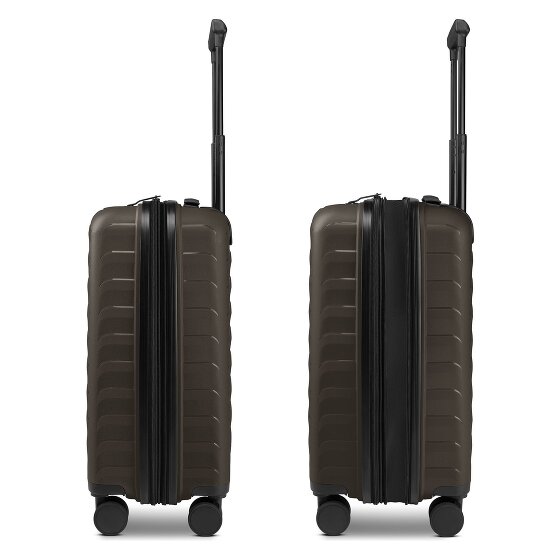 d&n Toronto 4 kółka Walizka kabinowy S 54 cm z plisą rozprężną