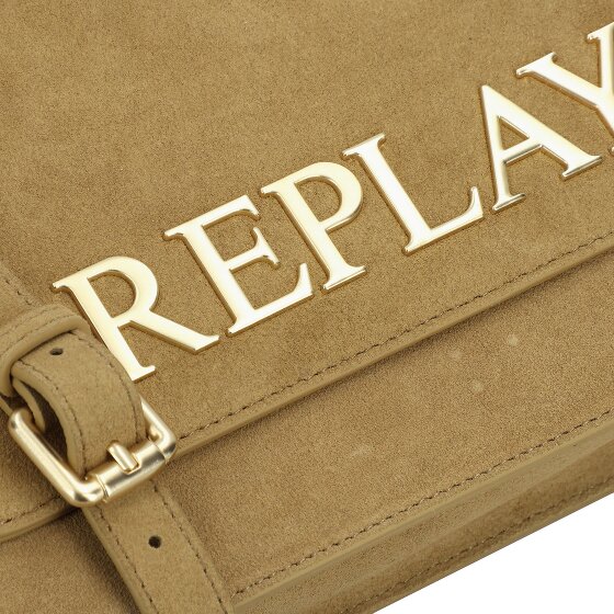 Replay Torba na ramię Skórzany 25.5 cm