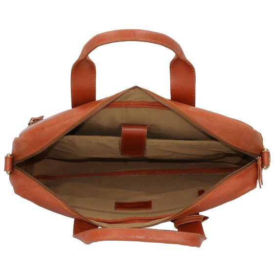 Burkely Vintage River Briefcase Leather 41 cm Komora na laptopa