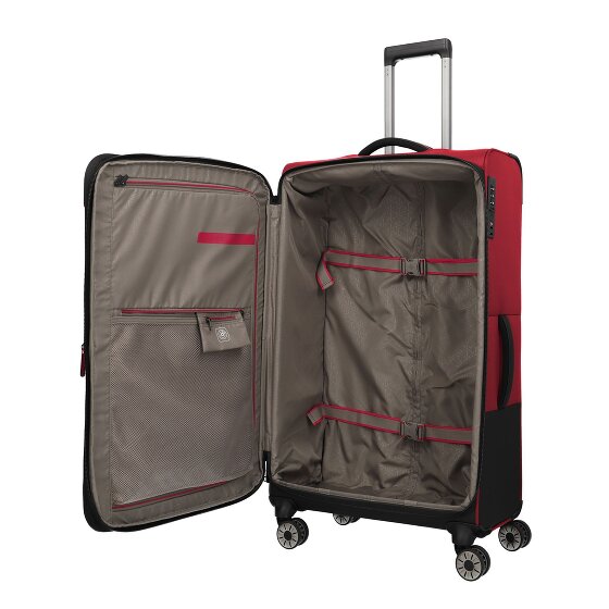 Travelite Crosslite 4 kółka Walizka XL 81 cm z plisą rozprężną