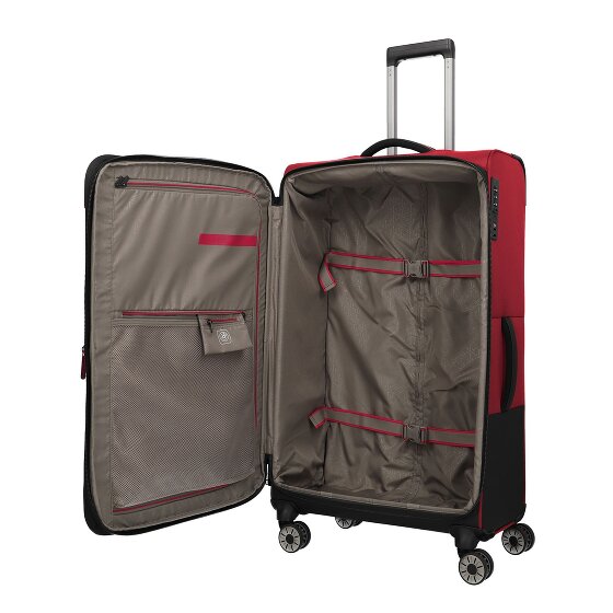 Travelite Crosslite 4 kółka Walizka XL 81 cm z plisą rozprężną