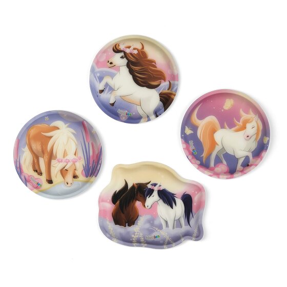 Ergobag Zestaw tornistrów 6 szt. z zestawem rzepów