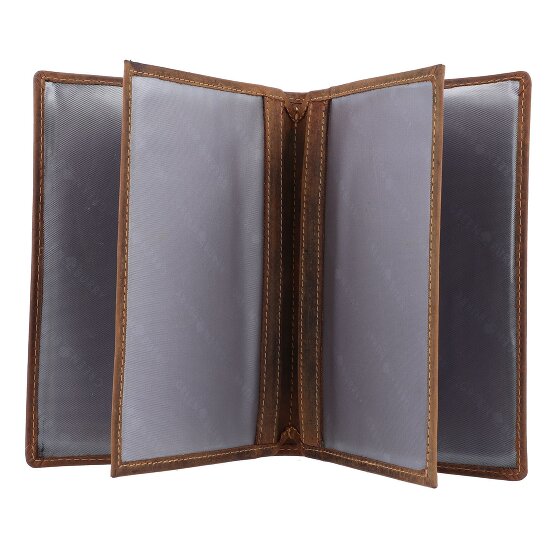 Greenburry Skórzane etui na dokumenty 12 cm