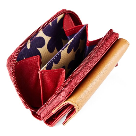 Greenburry Nappa Portfel Ochrona RFID Skórzany 11 cm