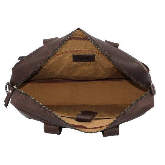 Burkely Vintage River Briefcase Leather 41 cm Komora na laptopa