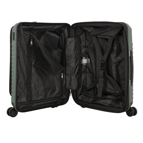 Samsonite Intuo 4 kółka Walizka kabinowy 55 cm Komora na laptopa z plisą rozprężną