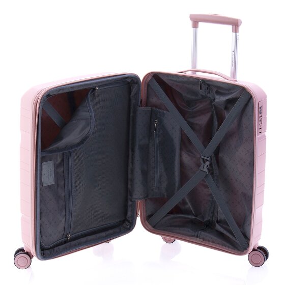 Gladiator 3800 4 kółka Walizka kabinowy 55 cm z plisą rozprężną