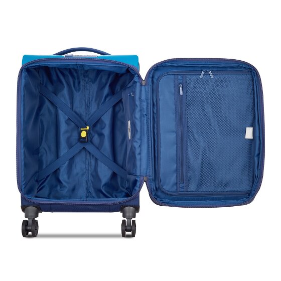 Delsey Paris Brochant 3 4 kółka Walizka kabinowy 55 cm z plisą rozprężną
