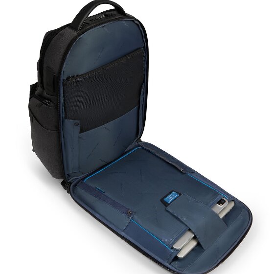 Piquadro Brief Plecak biznesowy Ochrona RFID 42 cm Komora na laptopa