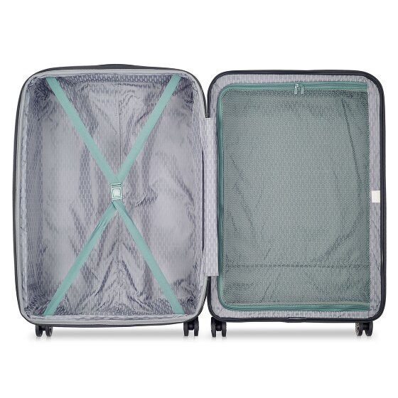 Delsey Paris Air Armour 4 kółka Zestaw walizek 3-części z funkcją poszerzenia