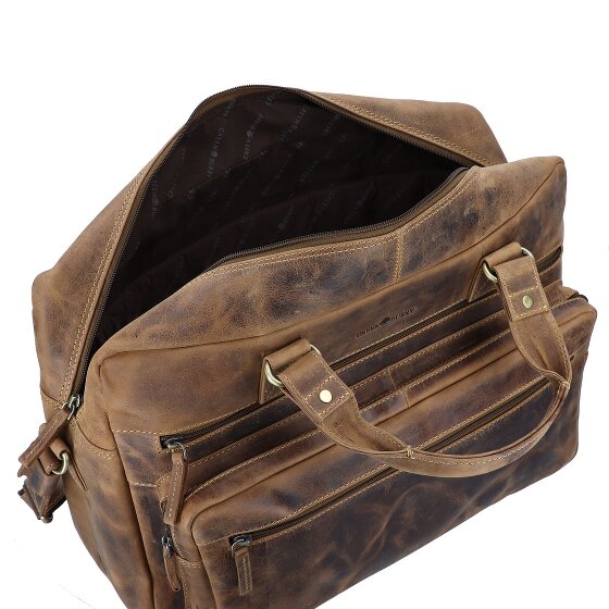 Greenburry Vintage Teczka Skórzany 43 cm Komora na laptopa