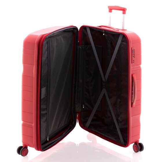 Gladiator 3800 4 kółka Walizka 77 cm z plisą rozprężną