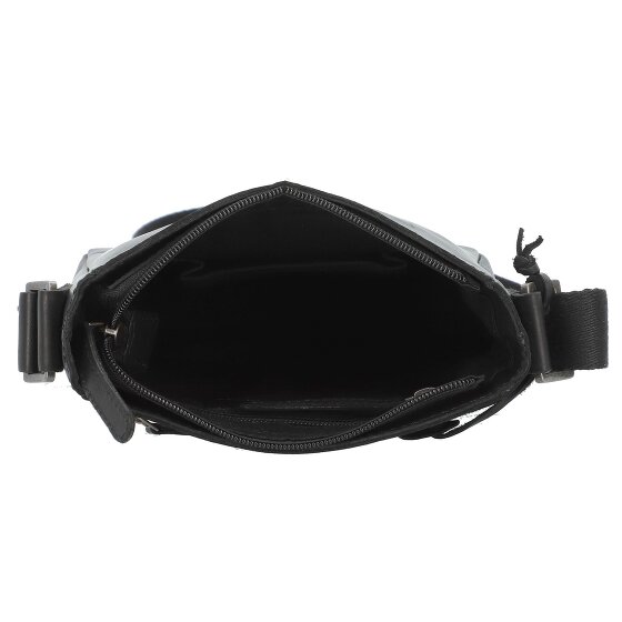 Greenburry Pure Black Torba na ramię Skórzany 17 cm