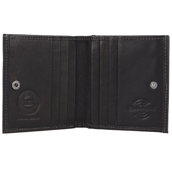 Greenland Nature Black Nappa Wallet RFID Leather 9,5 cm