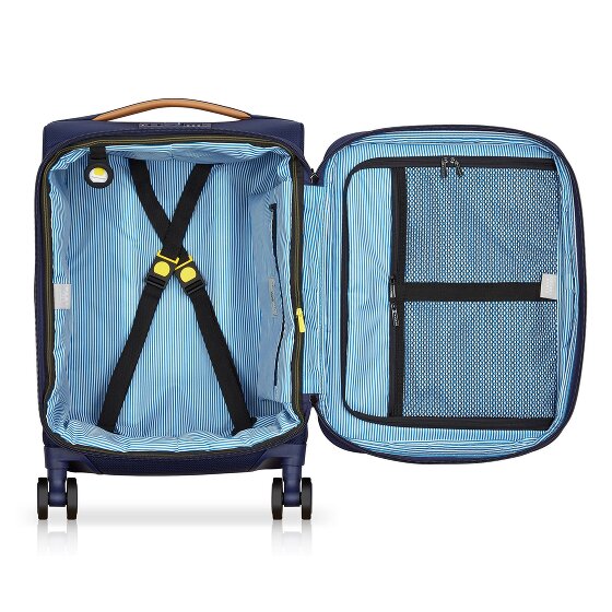 Delsey Paris Montmartre 3 4 kółka Walizka kabinowa 55 cm z funkcją poszerzenia