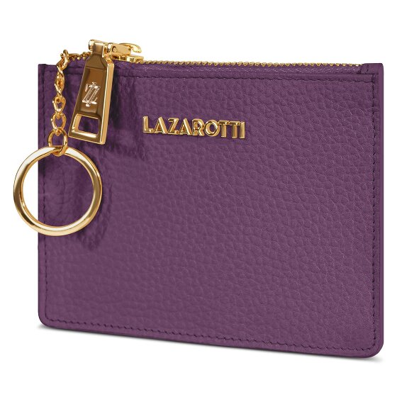 Lazarotti Bologna Leather Portfel z kluczem Skórzany 11.5 cm