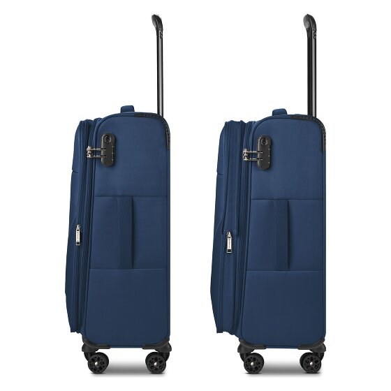 Stratic taska 4 kółka Walizka M 65 cm z funkcją poszerzenia