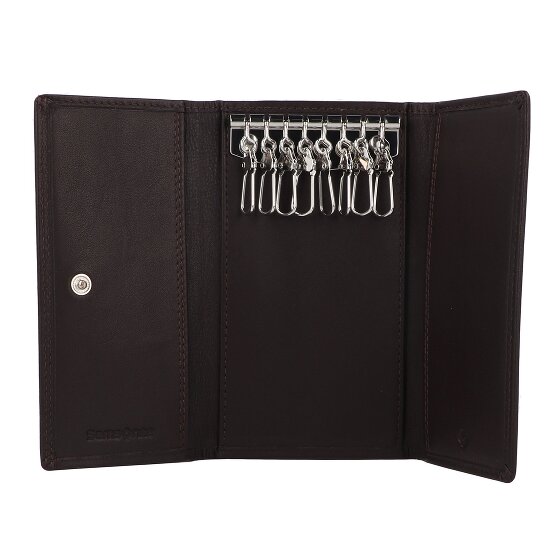 Samsonite Attack 2 Portfel z kluczem Skórzany 6.5 cm
