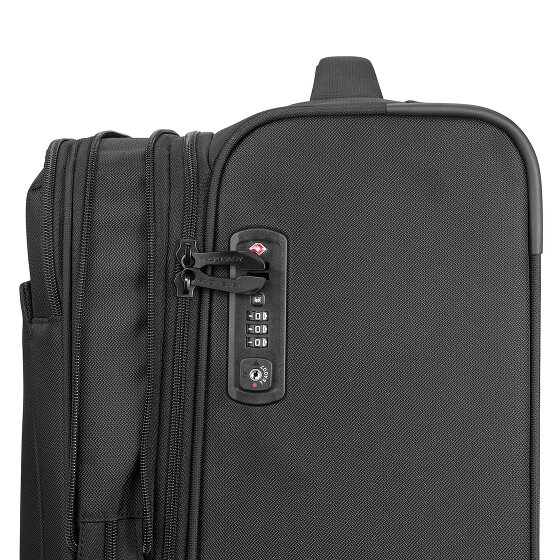 Pack Easy Infinity 4 kółka Walizka kabinowy 55 cm z plisą rozprężną