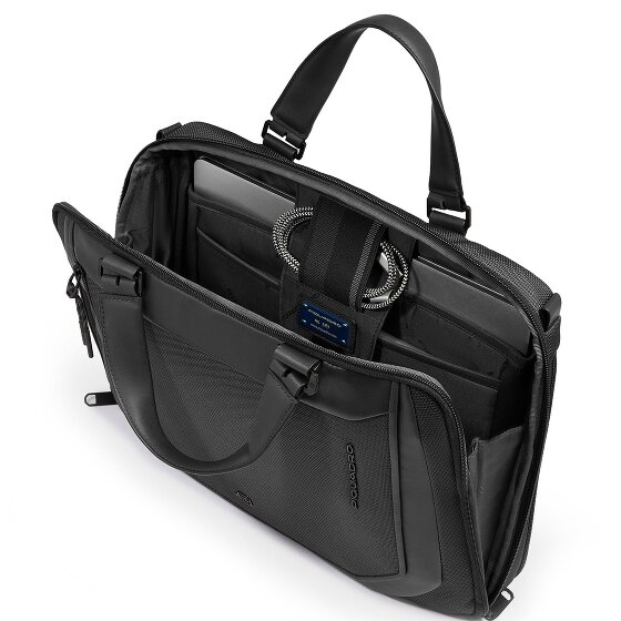 Piquadro Lyss Teczka 36.5 cm Komora na laptopa z funkcją poszerzenia