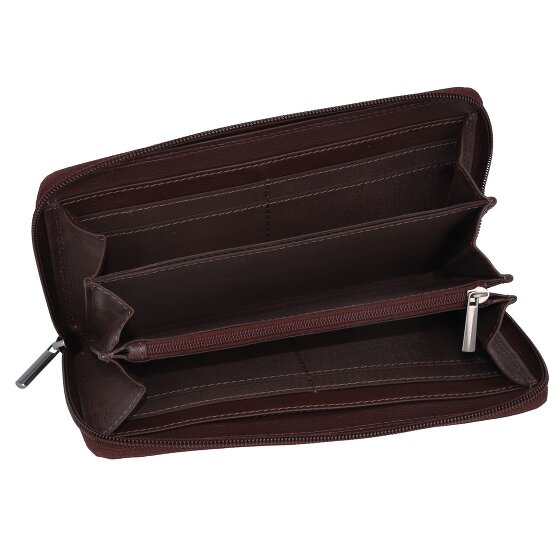 mano Donna Giulia Portfel skórzany 20 cm