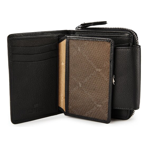 Braun Büffel Joy Portfel Ochrona RFID Skórzany 12 cm