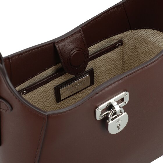 Lauren Ralph Lauren Tanner Mini Torba Torba na ramię Skórzany 16 cm