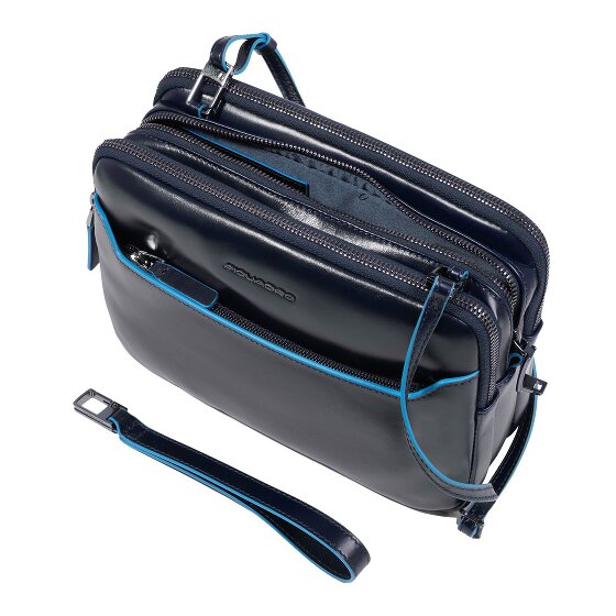 Piquadro Blue Square Torba na ramię Skórzany 23 cm