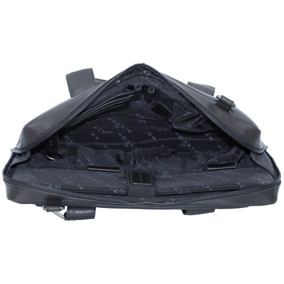 Plevier Navigator Tacan Teczka Skórzany 36 cm Komora na laptopa