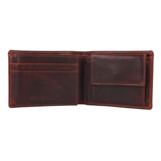 Greenburry Rugged Portfel Ochrona RFID Skórzany 11.5 cm